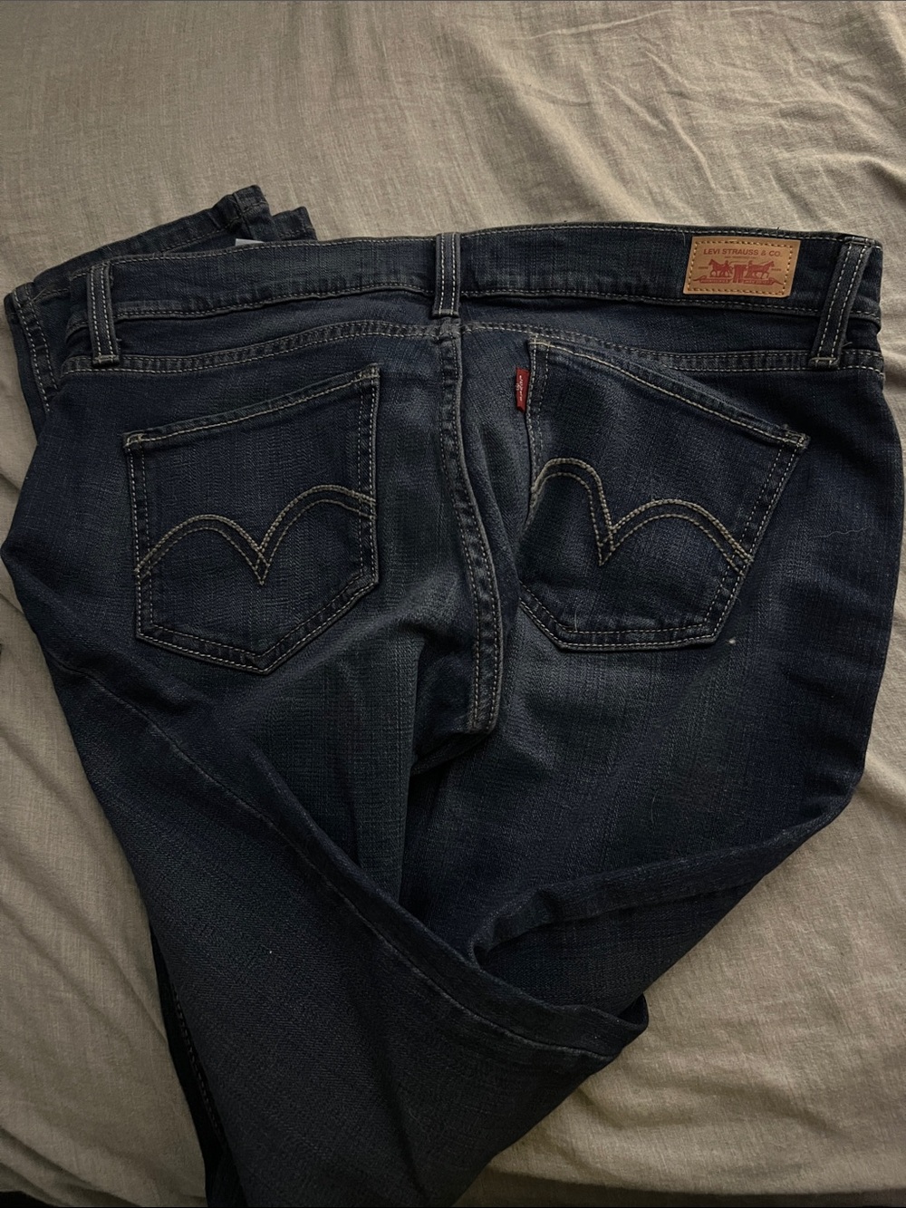 Levi's  Dark Indigo Skinny Jeans